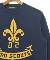 DSQUARED（ディースクエアード）ニット・セーター 紺 サイズ:S メンズ/2200720376074