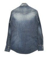 DSQUARED（ディースクエアード）カジュアルシャツ 紺 サイズ:44(S位) メンズ/2200720376104