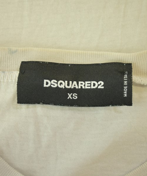 DSQUARED（ディースクエアード）Tシャツ・カットソー 白 サイズ:XS メンズ/2200720376128