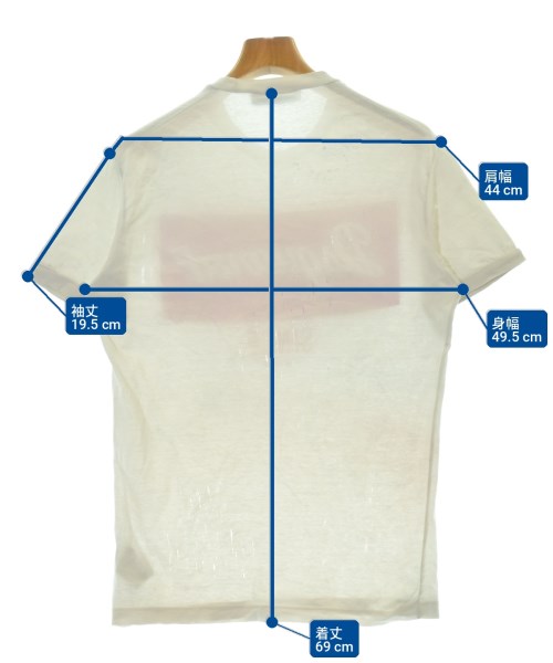 DSQUARED（ディースクエアード）Tシャツ・カットソー 白 サイズ:XS メンズ/2200720376128