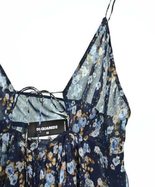 DSQUARED（ディースクエアード）ワンピース 紺 サイズ:36(XS位) レディース/2200721849034
