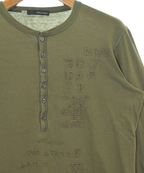 DSQUARED（ディースクエアード）Tシャツ・カットソー カーキ サイズ:M メンズ/2200721893068