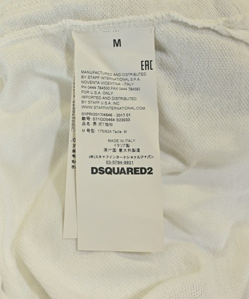 DSQUARED（ディースクエアード）Tシャツ・カットソー グレー サイズ:M メンズ/2200721893112