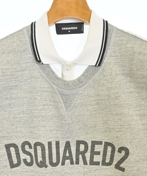 DSQUARED（ディースクエアード）Tシャツ・カットソー グレー サイズ:M メンズ/2200721893112