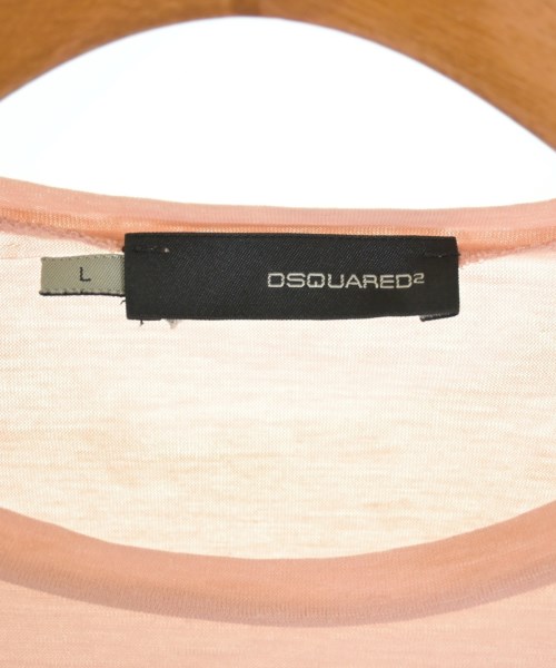 DSQUARED（ディースクエアード）Tシャツ・カットソー ピンク サイズ:L メンズ/2200721893303