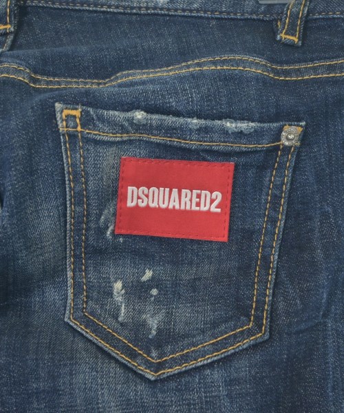 DSQUARED（ディースクエアード）デニムパンツ 紺 サイズ:34(XXS位) レディース/2200722596036
