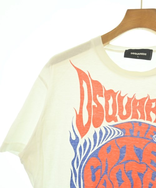 DSQUARED（ディースクエアード）Tシャツ・カットソー 白 サイズ:L メンズ/2200722693032