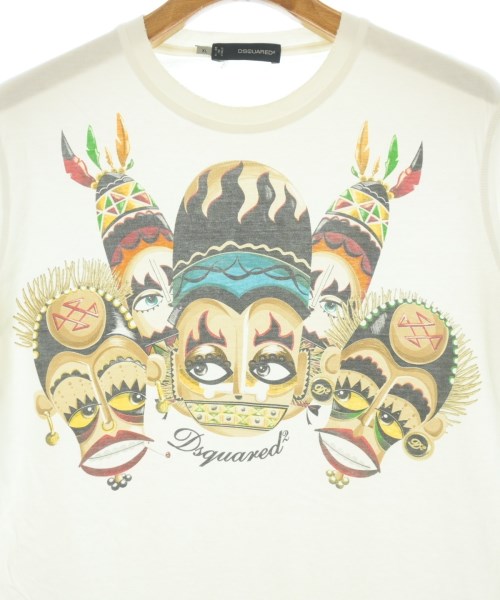 DSQUARED（ディースクエアード）Tシャツ・カットソー 白 サイズ:XL メンズ/2200681989139
