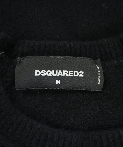 DSQUARED（ディースクエアード）ニット・セーター 黒 サイズ:M メンズ/2200722988152