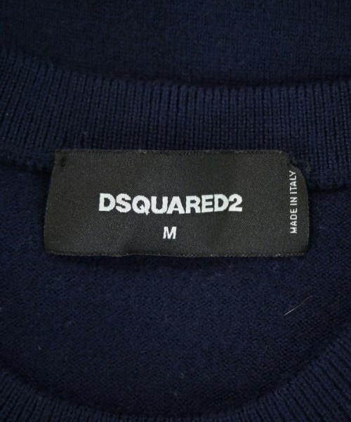 DSQUARED（ディースクエアード）ニット・セーター 紺 サイズ:M メンズ/2200722988169