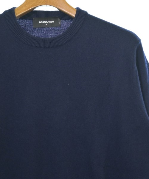 DSQUARED（ディースクエアード）ニット・セーター 紺 サイズ:M メンズ/2200722988169