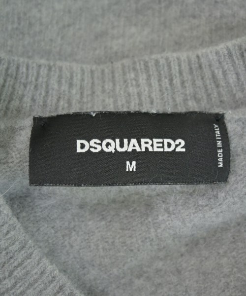 DSQUARED（ディースクエアード）ニット・セーター グレー サイズ:M メンズ/2200722988183