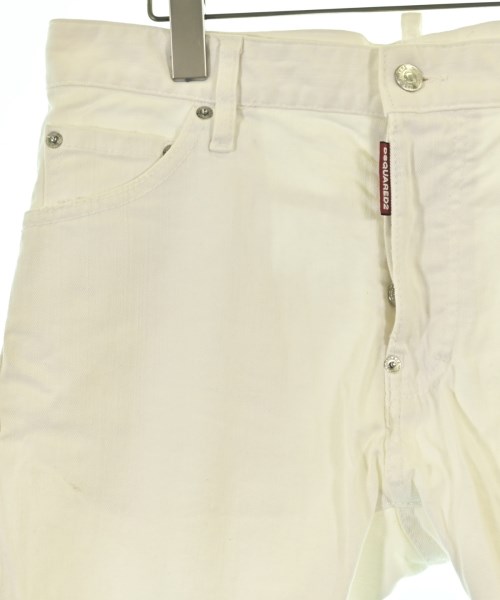 DSQUARED（ディースクエアード）ショートパンツ 白 サイズ:46(M位) メンズ/2200722988299