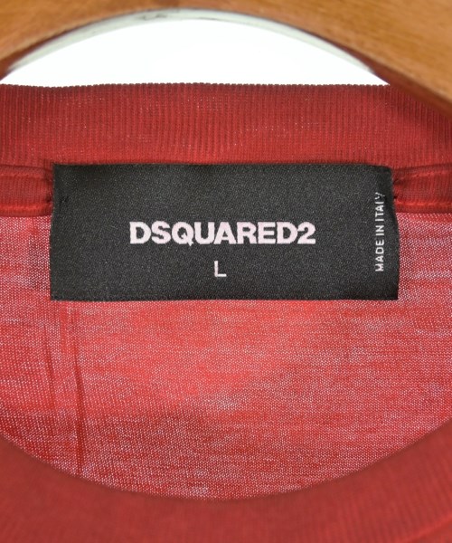 DSQUARED（ディースクエアード）Tシャツ・カットソー 赤 サイズ:L メンズ/2200722988428