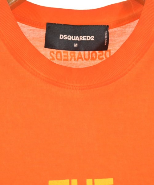 DSQUARED（ディースクエアード）Tシャツ・カットソー オレンジ サイズ:M メンズ/2200722988442