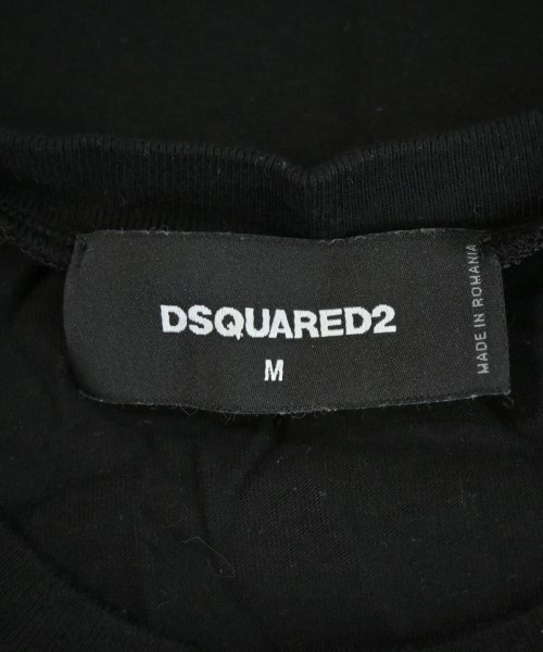 DSQUARED（ディースクエアード）Tシャツ・カットソー 黒 サイズ:M メンズ/2200722988565