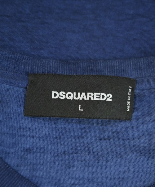 DSQUARED（ディースクエアード）Tシャツ・カットソー 紺 サイズ:L メンズ/2200722988619