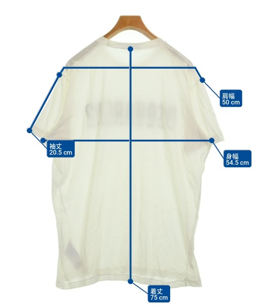DSQUARED（ディースクエアード）Tシャツ・カットソー 白 サイズ:XXL メンズ/2200723223139