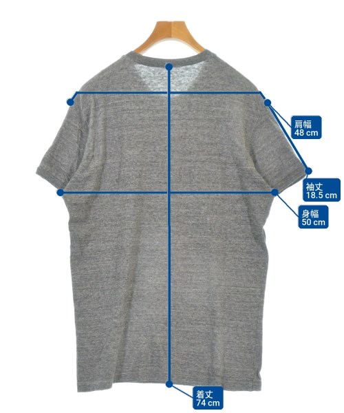 DSQUARED（ディースクエアード）Tシャツ・カットソー グレー サイズ:XL メンズ/2200723223177