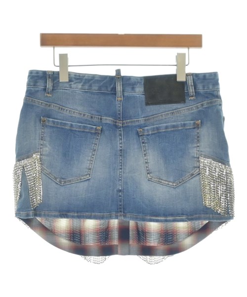 DSQUARED（ディースクエアード）ミニスカート 青 サイズ:44(L位) レディース/2200719617232