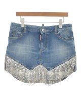 DSQUARED（ディースクエアード）ミニスカート 青 サイズ:44(L位) レディース/2200719617232