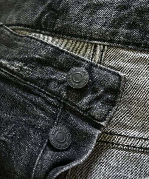 DSQUARED（ディースクエアード）デニムパンツ 黒 サイズ:46(M位) メンズ/2200723810179