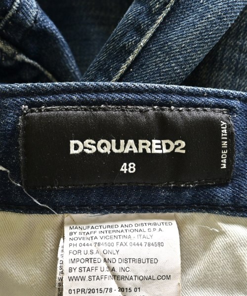 DSQUARED（ディースクエアード）デニムパンツ 青 サイズ:48(L位) メンズ/2200723810209