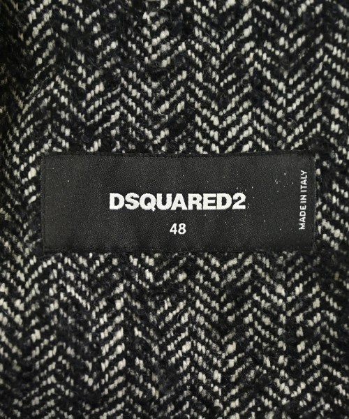 DSQUARED（ディースクエアード）ライダース 黒 サイズ:48(L位) メンズ/2200725569013