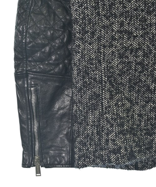 DSQUARED（ディースクエアード）ライダース 黒 サイズ:48(L位) メンズ/2200725569013