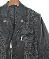 DSQUARED（ディースクエアード）ライダース 黒 サイズ:48(L位) メンズ/2200725569013
