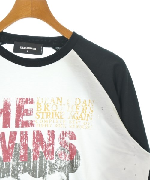 DSQUARED（ディースクエアード）Tシャツ・カットソー 白 サイズ:M メンズ/2200725569273