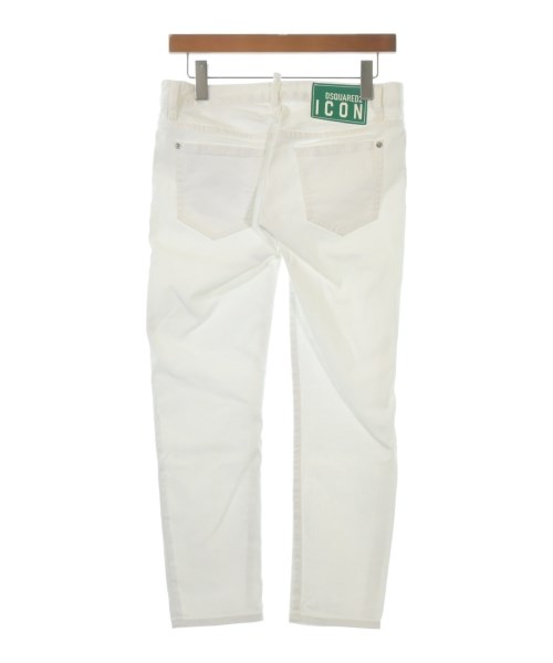 DSQUARED（ディースクエアード）デニムパンツ 白 サイズ:40(M位) レディース/2200722144022