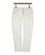 DSQUARED（ディースクエアード）デニムパンツ 白 サイズ:40(M位) レディース/2200722144022