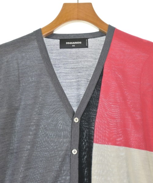 DSQUARED（ディースクエアード）カーディガン グレー サイズ:XS レディース/2200726685217