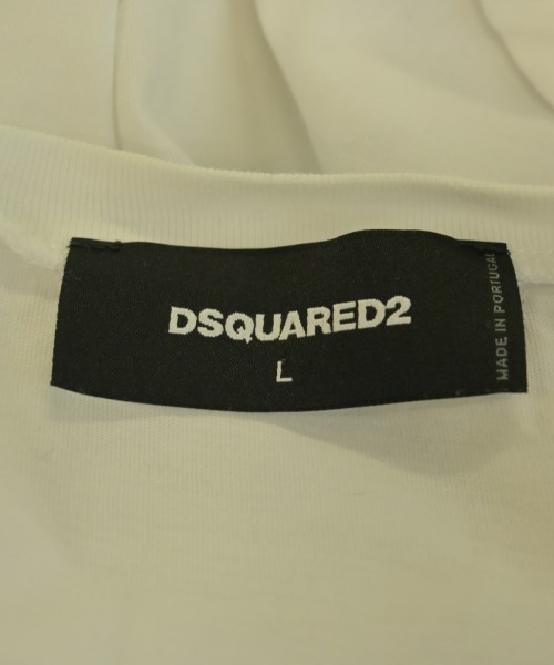 DSQUARED（ディースクエアード）Tシャツ・カットソー 白 サイズ:L メンズ/2200726920059