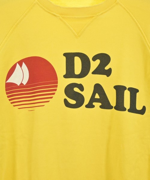 DSQUARED（ディースクエアード）スウェット 黄 サイズ:XL メンズ/2200728171046