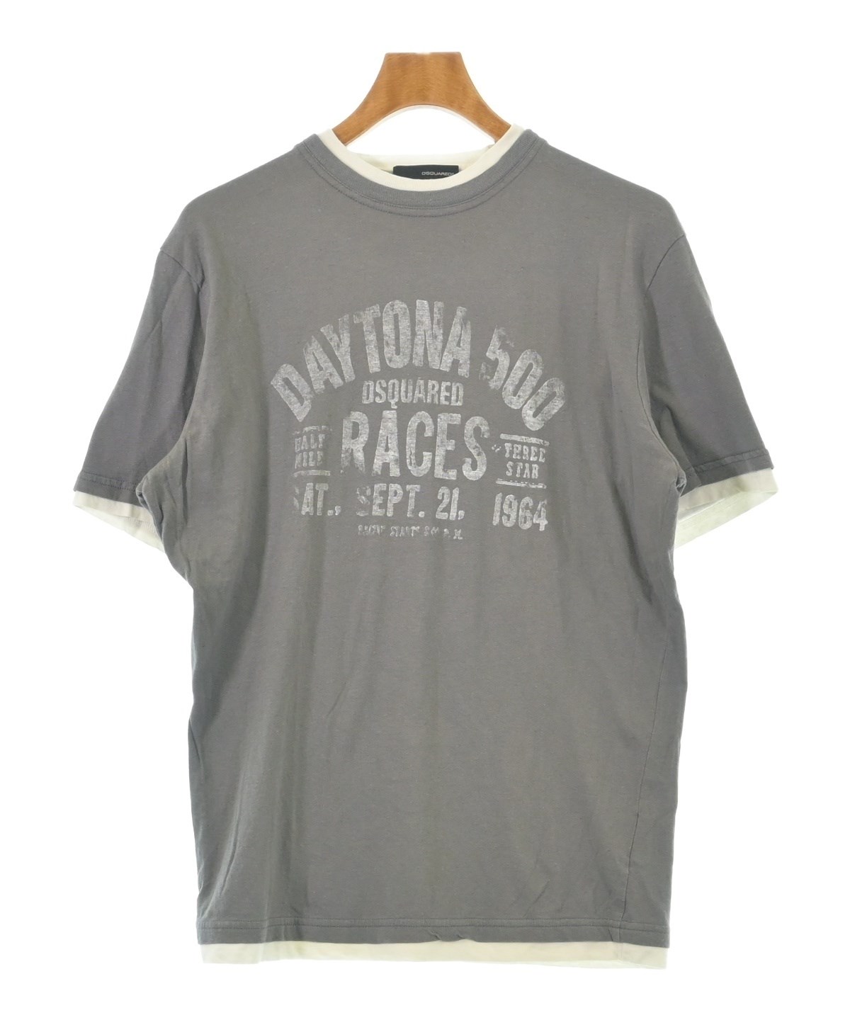DSQUARED（ディースクエアード）Tシャツ・カットソー グレー サイズ:XS