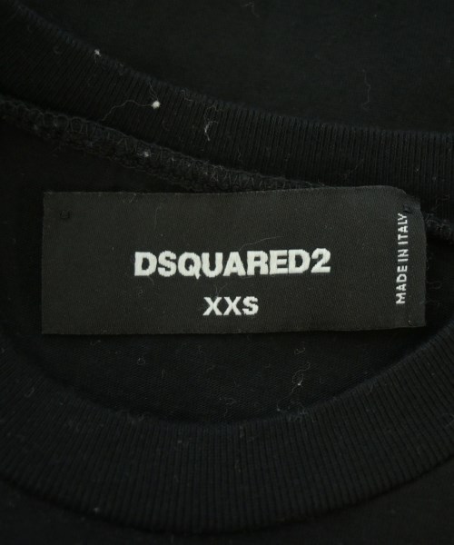 DSQUARED（ディースクエアード）Tシャツ・カットソー 黒 サイズ:XXS レディース/2200728863033