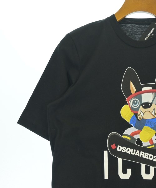 DSQUARED（ディースクエアード）Tシャツ・カットソー 黒 サイズ:XXS レディース/2200728863033