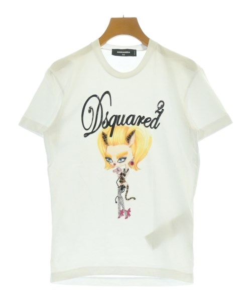 DSQUARED（ディースクエアード）Tシャツ・カットソー 白 サイズ:XXS レディース/2200728863057