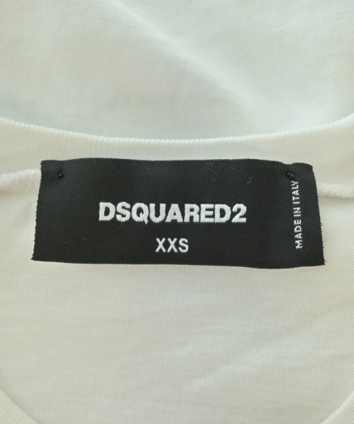 DSQUARED（ディースクエアード）Tシャツ・カットソー 白 サイズ:XXS レディース/2200728863057