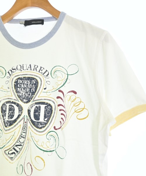 DSQUARED（ディースクエアード）Tシャツ・カットソー 白 サイズ:L メンズ/2200683285192