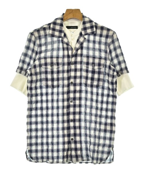 DSQUARED(ディースクエアード)カジュアルシャツ 白 サイズ:44(S位)/2200684317137