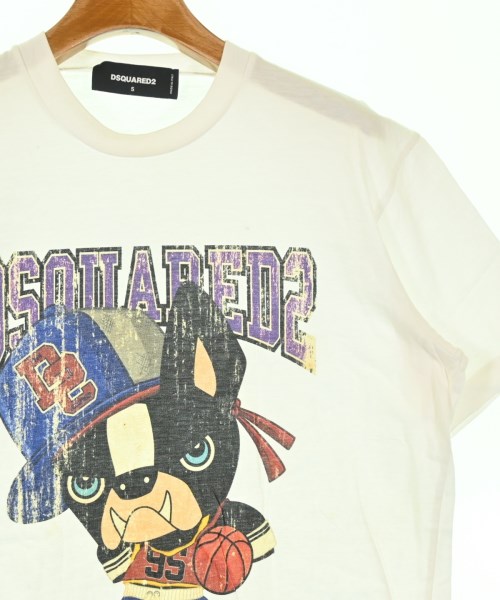 DSQUARED（ディースクエアード）Tシャツ・カットソー 白 サイズ:S レディース/2200670676026