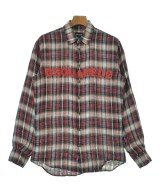 DSQUARED（ディースクエアード）カジュアルシャツ 赤 サイズ:42(XS位) メンズ/2200685037027