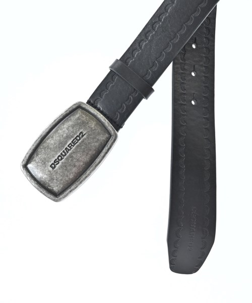 DSQUARED（ディースクエアード）ベルト 黒 サイズ:- メンズ/2200685435038