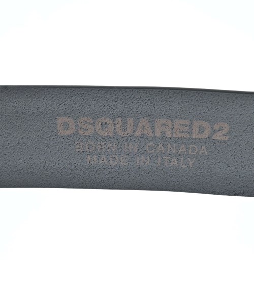 DSQUARED（ディースクエアード）ベルト 黒 サイズ:- メンズ/2200685435038