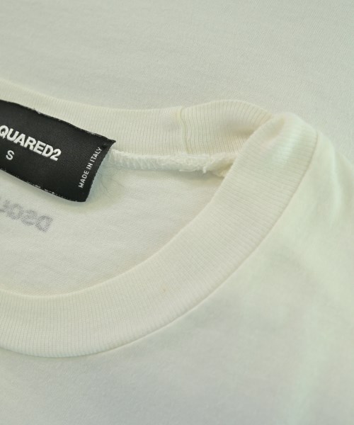 DSQUARED（ディースクエアード）Tシャツ・カットソー 白 サイズ:S レディース/2200685682043