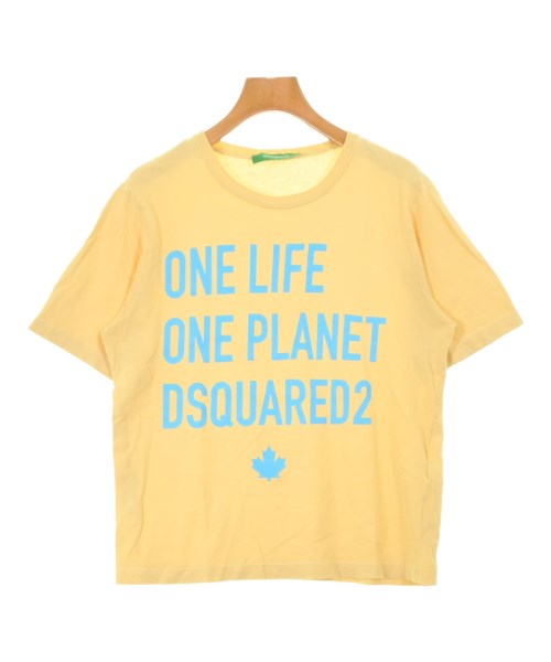 DSQUARED(ディースクエアード)Tシャツ・カットソー 黄 サイズ:XS/2200685868065