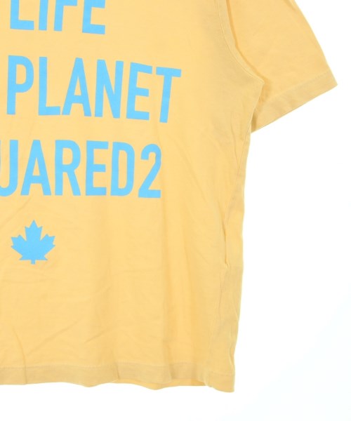 DSQUARED（ディースクエアード）Tシャツ・カットソー 黄 サイズ:XS レディース/2200685868065